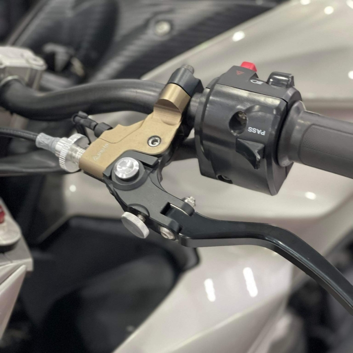 Levier Gauche Accossato Pour Kawasaki Z800 (2013-2016) - Gris - Qualité OEM